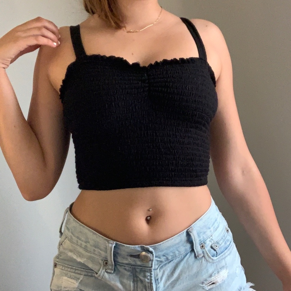 COPY - 3 for $15 NWOT Forever 21 Ruched Crop Top